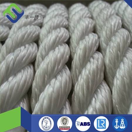 خط بند نایلونی 48mmx220m Hawser 8 Strand Braided Yacht Rope 3