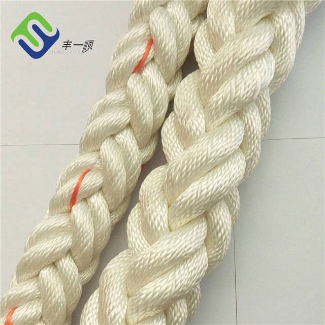 خط بند نایلونی 48mmx220m Hawser 8 Strand Braided Yacht Rope 5