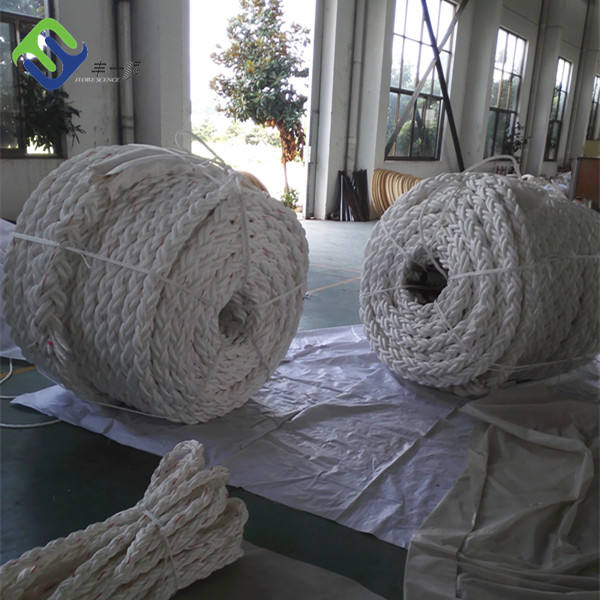 شناور بر روی آب طناب لنگر 8 رشته Pp پلی پروپیلن Hawser 58mm 1