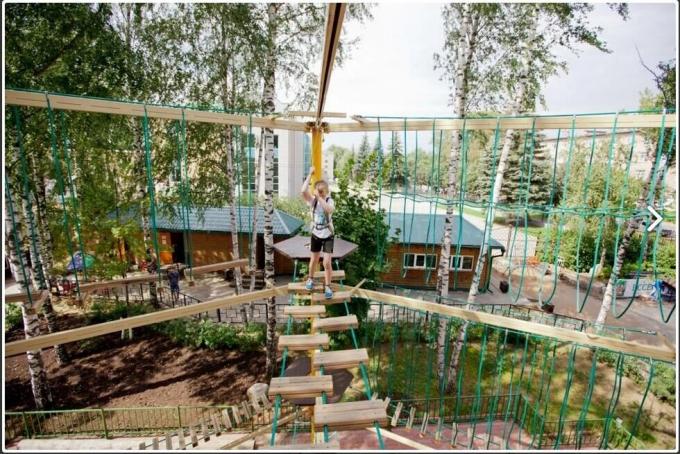 طناب بازيگاهي با 6 رشته PET يا PP 16mm براي شبكه نوردي 12