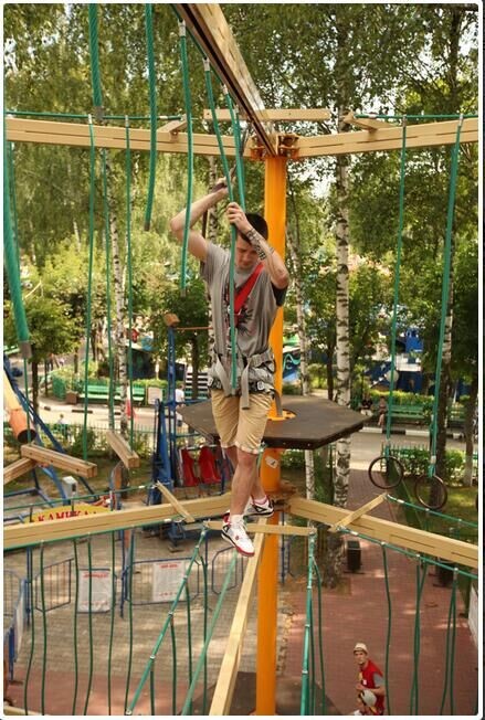 طناب بازيگاهي با 6 رشته PET يا PP 16mm براي شبكه نوردي 11