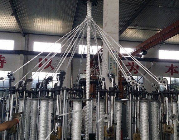 16mm*500m Polyester ترکیب طناب برای زمین بازی در فضای باز صعود شبکه 8