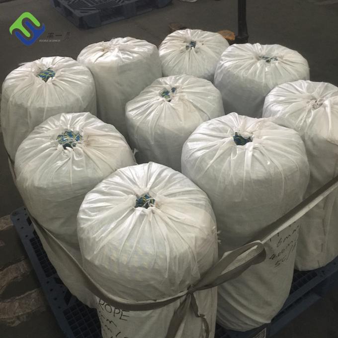 رسی با قدرت بالا سفید 8 رشته پلی پروپیلن پی پی رسی لنگر 6