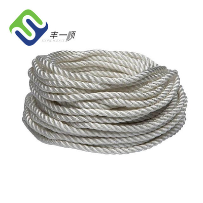خط لنگر دریایی 5 تا 60 میلی‌متر قطر 3 رشته نایلون طناب UV درمان
