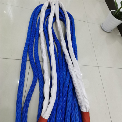 مهار الیاف مصنوعی 12 رشته طناب Uhmwpe بافته شده برای دریایی