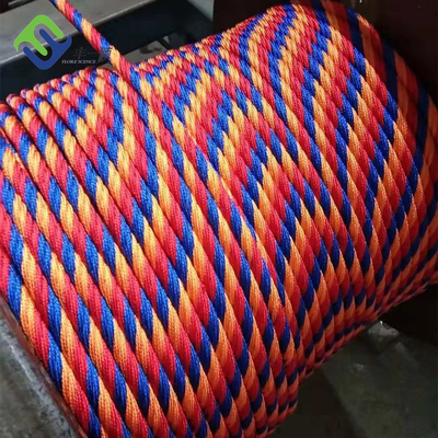 طناب سیمی ترکیبی چند رشته ای PP 6 رشته با هسته فیبر