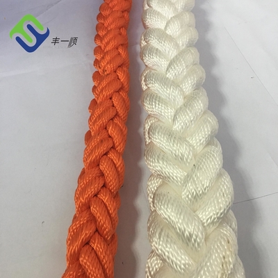 خط پلی استری سنگین چند رنگی 8 رشته ای 64 میلی متر برای لنگر انداختن کشتی