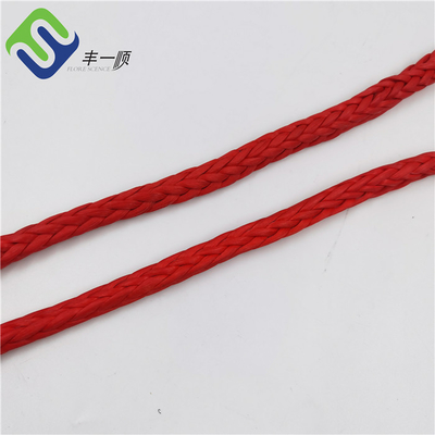طناب طناب رنگی با استحکام بالا پهلوگیری کشتی UHMWPE طناب 12 رشته