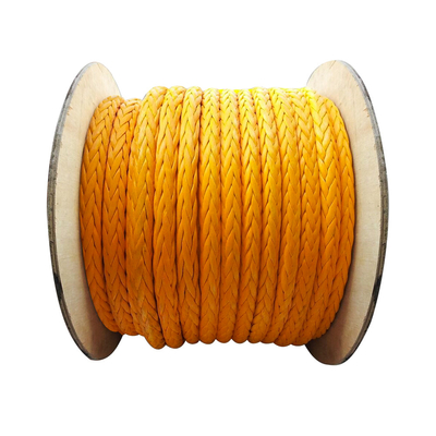 طناب کشش بالا 12 رشته ای UHMWPE طناب کشش کشتی 28mm-96mm HMPE