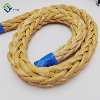 12 رشته UHMWPE رشته تراشیده با 1.8m محافظت شده چشم لنگر در هر سر