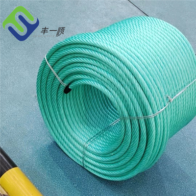 16mm سیم فولادی هسته Pp پیپلی پروپیلن ترکیب طناب برای صنعت ماهیگیری