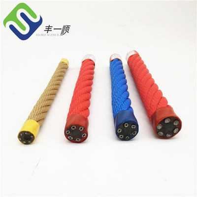 مقاومت UV 16mm Polyester ترکیب طناب با لوازم جانبی برای شبکه