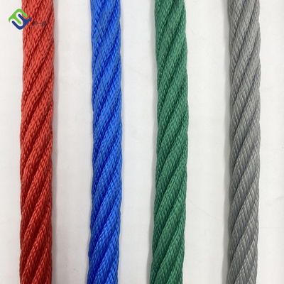 16mm 6 رشته پیچ PP ترکیب طناب با لوازم جانبی برای شبکه صعود