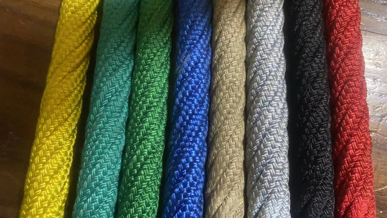 6 رشته 16mm * 500m فولاد هسته PP ترکیب طناب زمین بازی برای بچه ها پل زمین بازی
