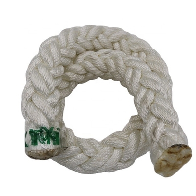 کشش بالا 28mm-96mm 8 رشته پلی استر پیچیده کشتی مارین لنگر بند