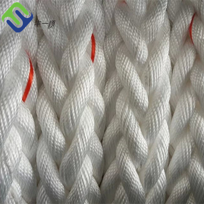 قطر 40mm 8 رشته طناب پلی استر Multifilament طناب مورد استفاده برای کشتی