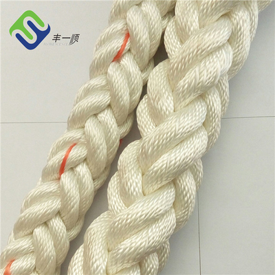 قطر 40mm 8 رشته طناب پلی استر Multifilament طناب مورد استفاده برای کشتی