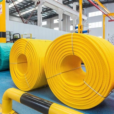 طناب ترکیبی پلی استر 16mm*500m برای عملکرد و دوام بالا رفتن زمین بازی