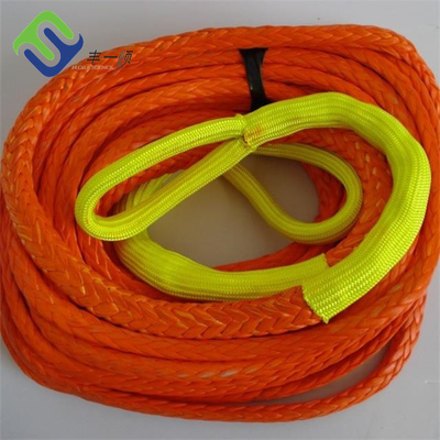 طناب های UHMWPE با کشش بالا 12 رشته ی تک رشته ای 30 میلی متری طناب لنگر