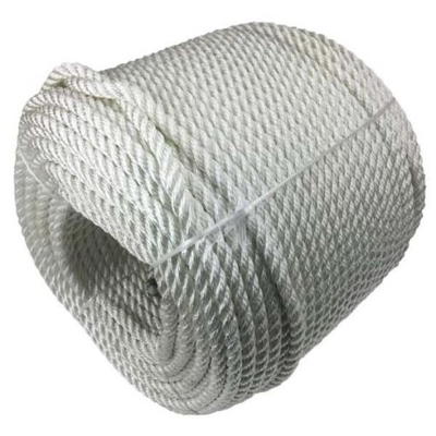 رنگ های متعدد 3 رشته پیچیده 4mm-60mm نایلون لنگر 1/4 "-2" پلی آمید کشتی بادبان