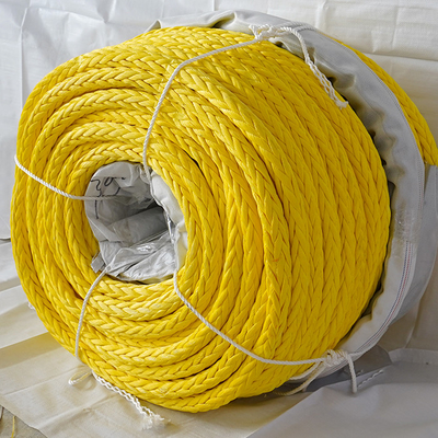 48mmx500m 12 نخ طناب Uhmwpe با MBL بالا ساخته شده در چین