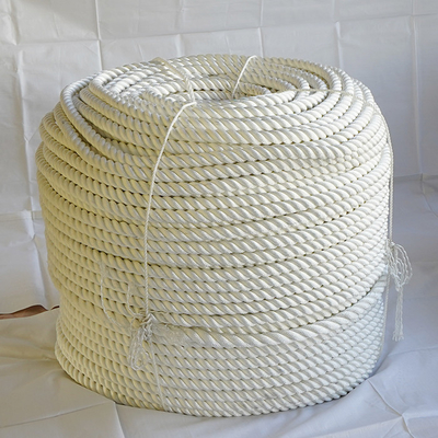 کشش بالا 3 رشته پیچیده 4mm-56mm نایلون کشتی لنگر بندر پلی آمید یات کشتی بادبانی