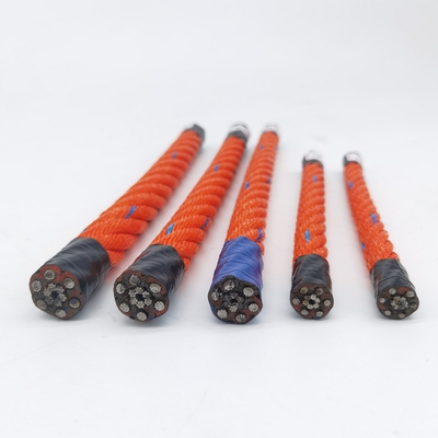 6 رشته 18mmx500m PP PE ترکیب سیم هسته طناب برای کشتی ماهیگیری کشنده