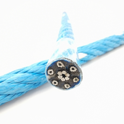 رنگ نارنجی 18MM پی پی سیم ترکیبی برای کشیدن ماهیگیری