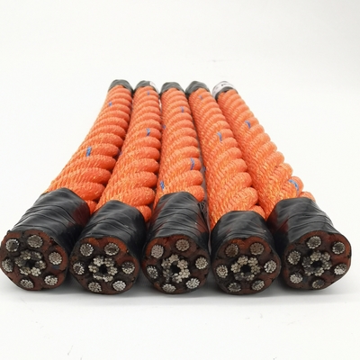6 رشته 18mmx500m PP PE ترکیب سیم هسته طناب برای کشتی ماهیگیری کشنده
