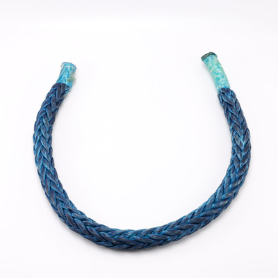 طناب بافته شده UHMWPE مقاوم در برابر اشعه ماوراء بنفش 12 رشته ای با استحکام بالا برای مصارف دریایی و صنعتی