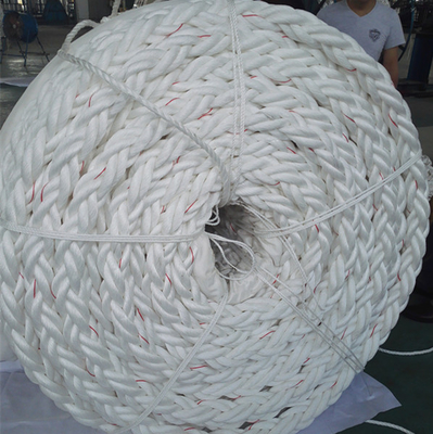 رنگ سفید 8 رشته Pp Polypropylene Multifilament Rope Pp طناب های شناور دریایی