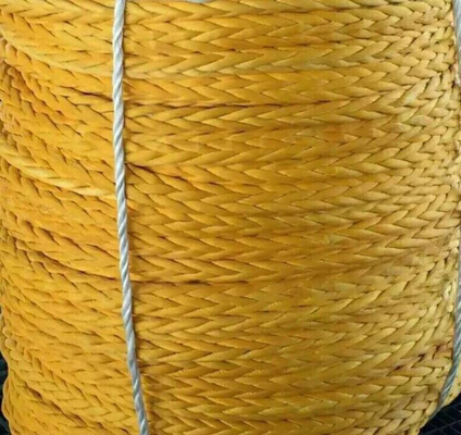 طناب های شناور 12 رشته ای UHMWPE طناب های طیف مصنوعی HMPE طناب 14mm 16mm