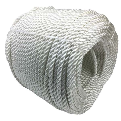 16mm x 200m Black Polyamide/Nylon 3-Strand Marine Rope با بار شکستن بالا
