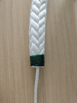 8 رشته PP پلی استر مخلوط مارین مورینگ دم طناب 64mm 72mm 80mm با طول 11m