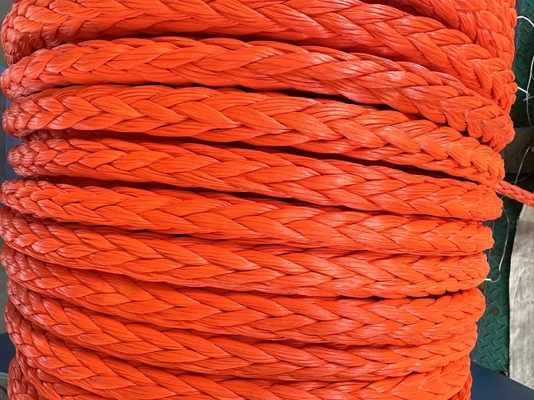 100٪ طناب Uhmwpe 12mm 12 رشته های پیچیده با قدرت بالا