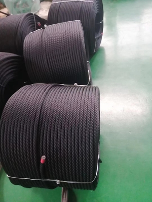 6 رشته 16mm پی پی ترکیب طناب برای دوام بیرونی طناب زمین بازی