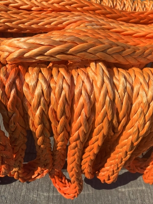 طناب دریایی UHMWPE بافته شده با مقاومت بالا و شناور