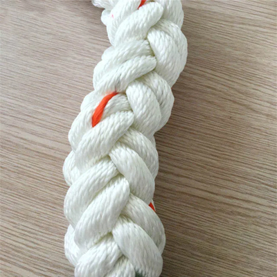 طناب دریایی پلی استر 8 رشته ای 44 میلی متری 220 متری برای لنگر انداختن، یدک کشی و بلند کردن