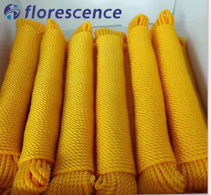 طناب 3 رشته ای PE مقاوم در برابر اشعه UV برای استفاده دریایی و در فضای باز