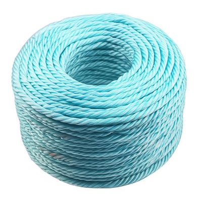 عمده فروشی رنگ زرد 3 رشته Polypropylene Rope فیبر تک رشته ای با 600ft