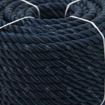 فروش داغ طناب PP تابیده شده 3 رشته ای طناب پلی پروپیلن 6 میلی متر - 40 میلی متر اندازه 200 متر / 220 متر طول برای بسته بندی