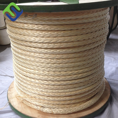 طناب یدک کش 12 رشته Uhmwpe بافته شده برای کشتی سازی