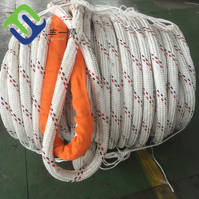 طناب دو بافته UHMWPE HDPE با روکش پلی استر برای بکسل پهلوگیری