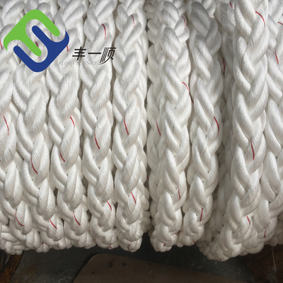خط بند نایلونی 48mmx220m Hawser 8 Strand Braided Yacht Rope