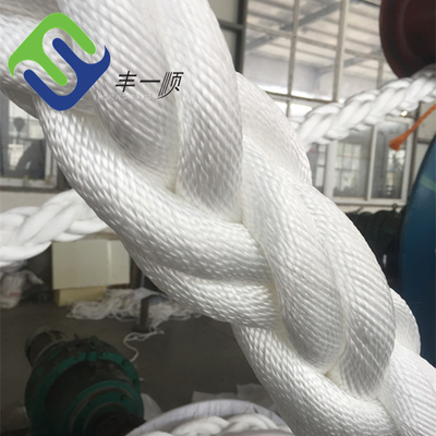 خط بند نایلونی 48mmx220m Hawser 8 Strand Braided Yacht Rope
