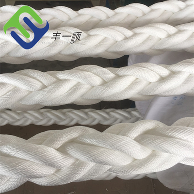 خط بند نایلونی 48mmx220m Hawser 8 Strand Braided Yacht Rope