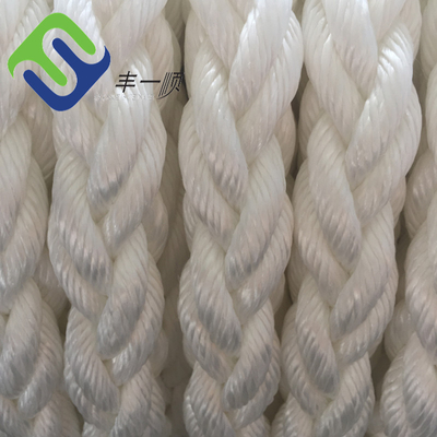 خط بند نایلونی 48mmx220m Hawser 8 Strand Braided Yacht Rope