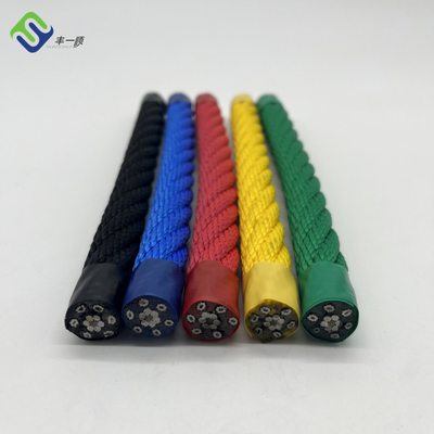 طناب سیمی ترکیبی زمین بازی هسته فولادی 6 رشته 16 میلی متر