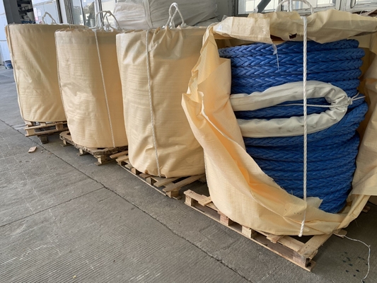 طناب کشنده UHMWPE سنگین 12 رشته 28mm-96mm HMPE