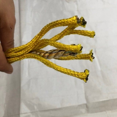 سیم فولادی طناب ترکیبی بافته پلی استر 16mm 6x7